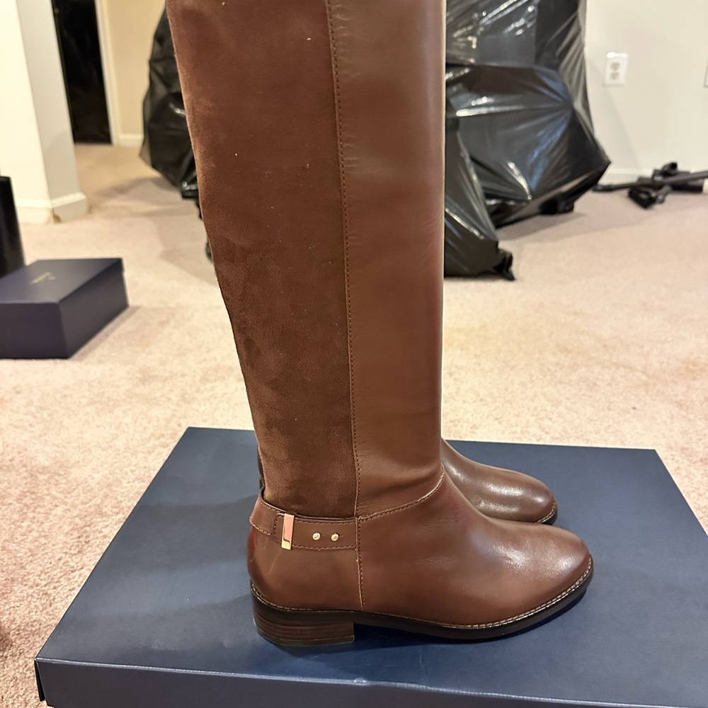 Cole Haan Riding Leather Boots